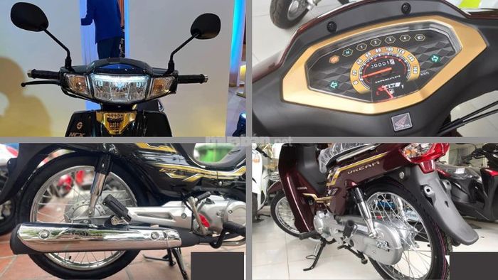 Các chi tiết thiết kế của xe Dream 2024
