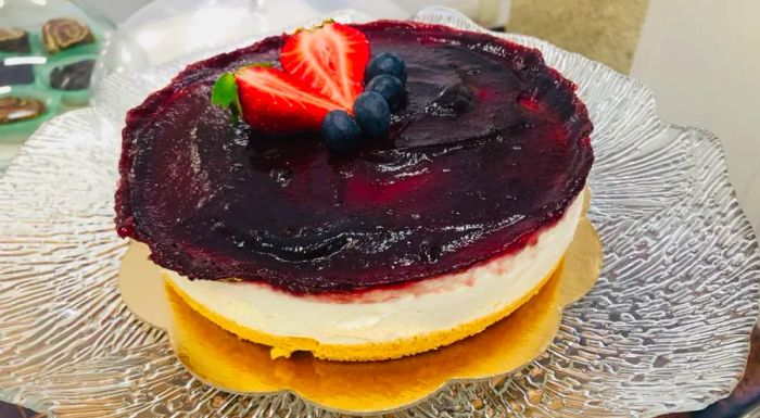 American-style cheesecake is steadily gaining popularity across Italy.