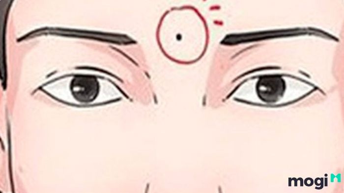 Nốt Ruồi Phú Quý Tại Vị Trí Ấn Đường