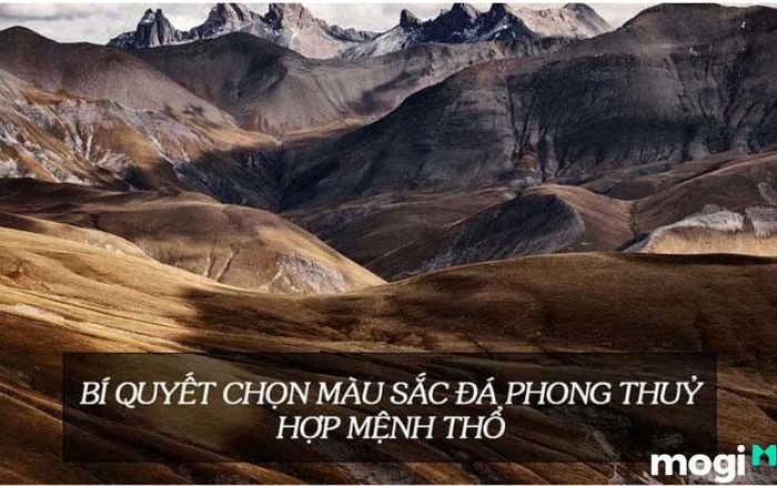 Đá phong thủy dành cho người mệnh Thổ