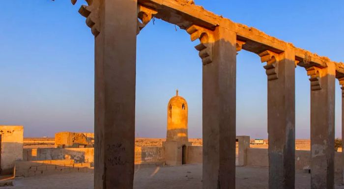 During the winter months, many of the town's residents would migrate to desert camps.