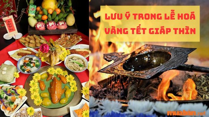Các lưu ý quan trọng khi tiến hành cúng và đọc văn khấn hóa vàng vào mùng 4 Tết