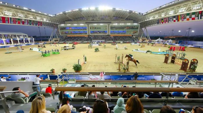 Al Shaqab's arenas host prestigious international competitions.