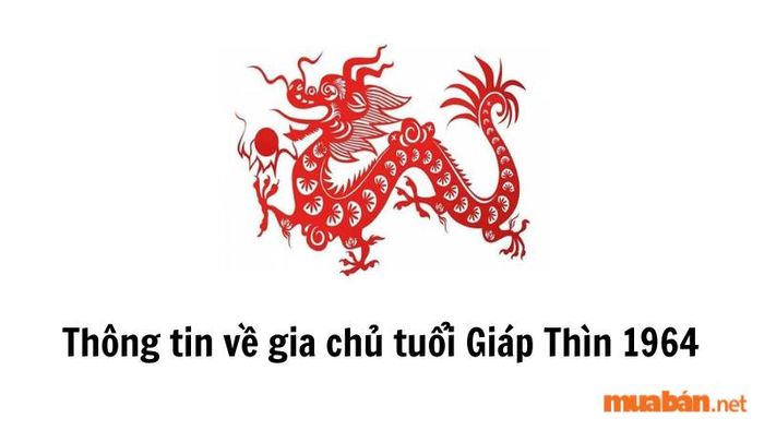 Thông tin chi tiết về gia chủ tuổi Giáp Thìn 1964