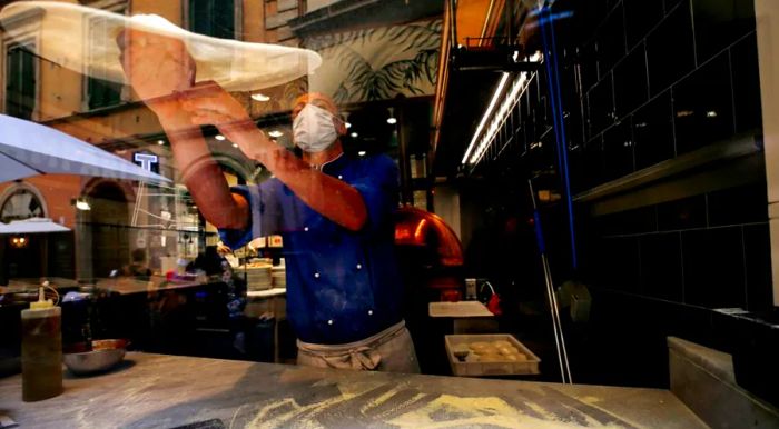 Rome is famous for its expert dough-tossing pizzaioli.