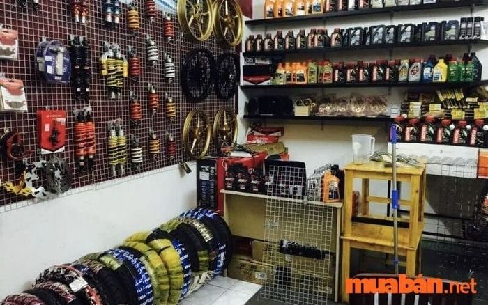 cửa hàng phụ tùng xe máy chính hãng