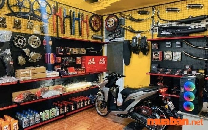 cửa hàng phụ tùng xe máy uy tín