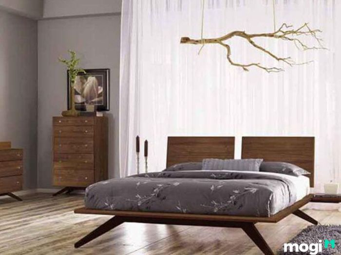 Không nên kê giường ngủ ở những vị trí thiếu điểm tựa