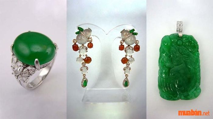 Màu sắc phong phú của ngọc cẩm thạch Jadeite
