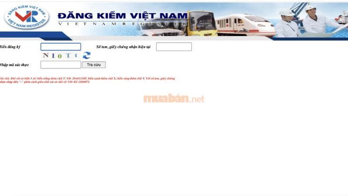 Truy cập vào website Đăng Kiểm Việt Nam để tra cứu biển số xe ô tô một cách nhanh chóng và dễ dàng.