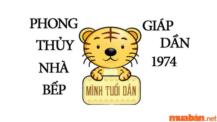 Hướng bếp hợp phong thủy cho người tuổi Giáp Dần