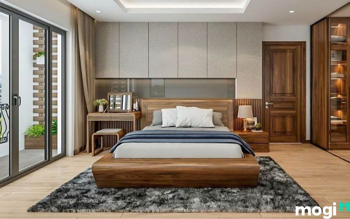 Mẫu thiết kế nội thất chung cư 55m2 sang trọng, mang đến không gian sống tinh tế và đầy đủ tiện nghi