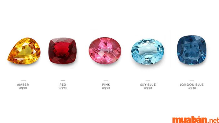 Màu sắc của Topaz phù hợp với các mệnh khác nhau, tùy theo từng đặc điểm riêng.