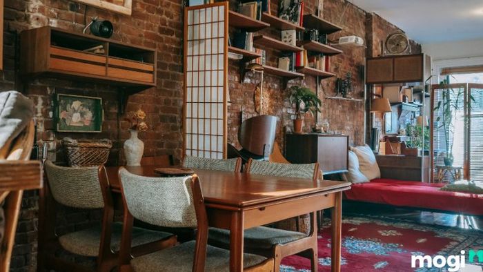 Mẫu thiết kế căn hộ 1 phòng ngủ phong cách Indochine