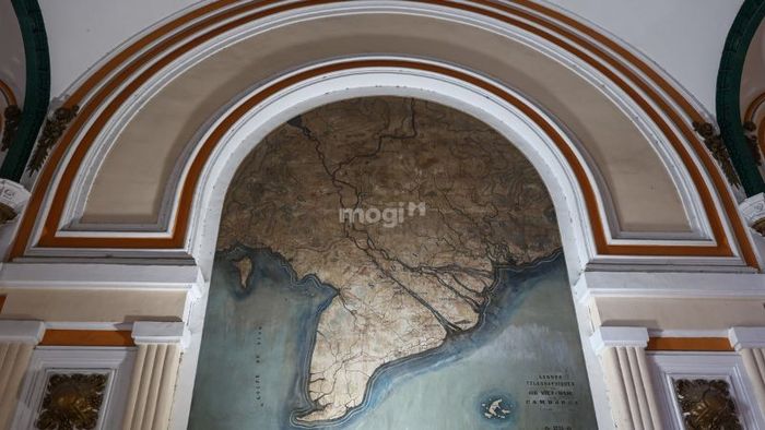 Bản đồ “Lignes téléraphiques du Sud Vietnam et du Cambodge 1936” - Nguồn: Internet