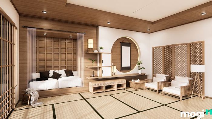 Mẫu thiết kế căn hộ 1 phòng ngủ Nhật Bản hiện đại