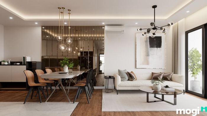 Mẫu thiết kế căn hộ 1 phòng ngủ phong cách hiện đại