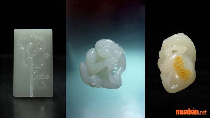 Ảnh ngọc cẩm thạch Nephrite cổ xưa từ Trung Quốc