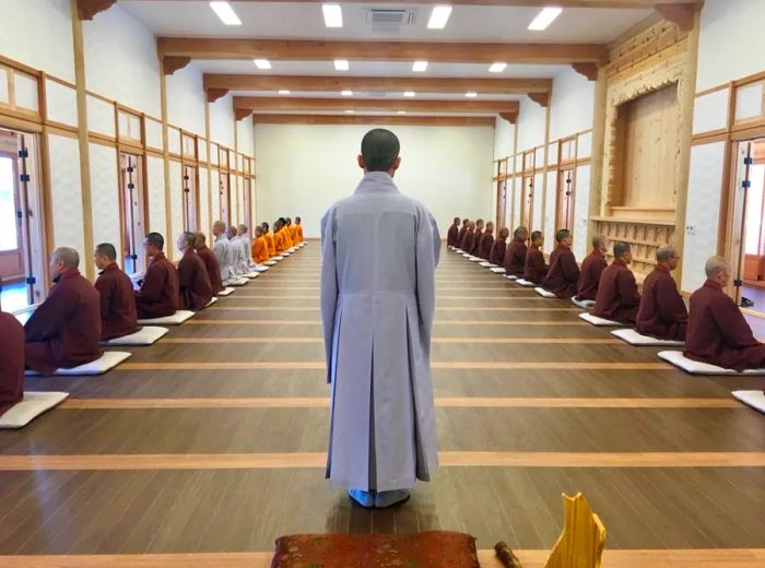 The temple stay program offers visitors an opportunity to experience the monastic lifestyle firsthand.