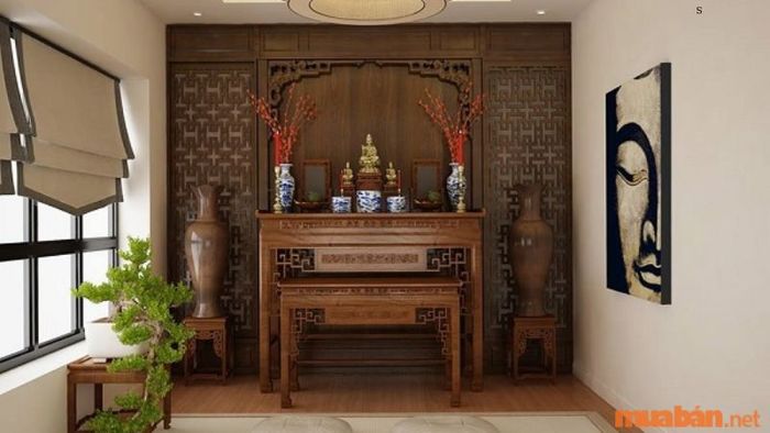 Nữ Giáp Tuất 1994 nên đặt bàn thờ theo hướng Nam hoặc Bắc để có phong thủy tốt.