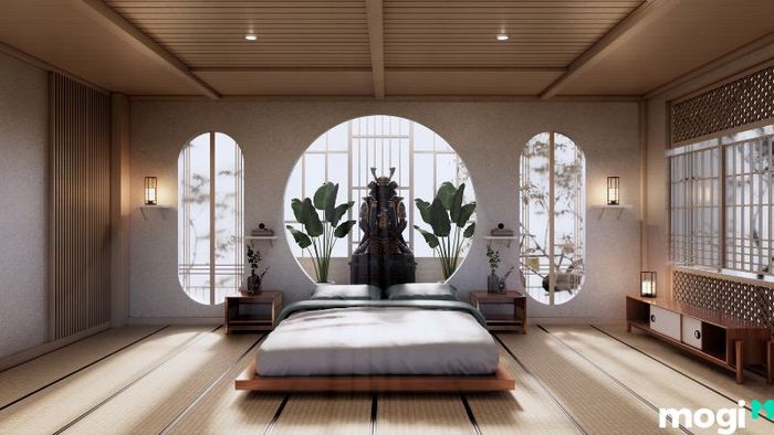 Mẫu thiết kế căn hộ 1 phòng ngủ Indochine