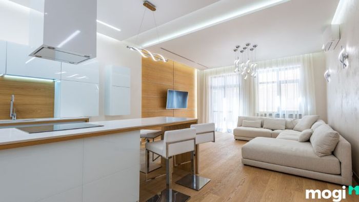 Mẫu thiết kế căn hộ 1 phòng ngủ phong cách tân cổ điển