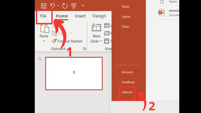 Cách khôi phục file PowerPoint chưa được lưu