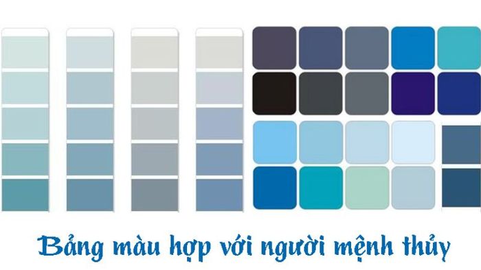 Nam Mệnh Thủy Hợp Màu Gì