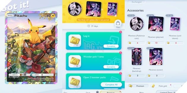 Game thủ Pokemon TCG Pocket có thể cần gần hai năm để hoàn thành bộ sưu tập thẻ bài của mình.
