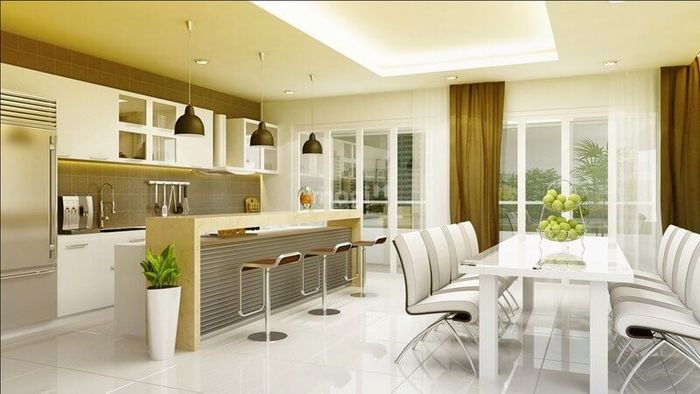 Hướng đặt bếp