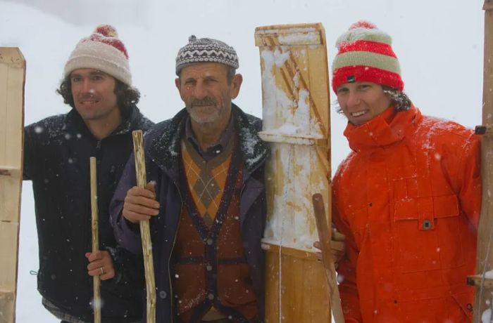 Jeremy Jones, the renowned American snowboarder, is a big fan of the powder conditions in this region.