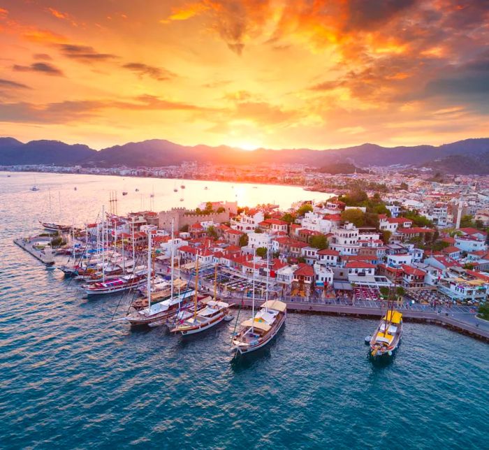 Marmaris is one of Turkey’s most popular resorts.