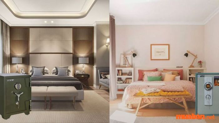 Hướng đặt két giữ tiền