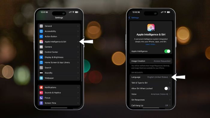Kiểm tra ngôn ngữ và khu vực cài đặt trên iPhone