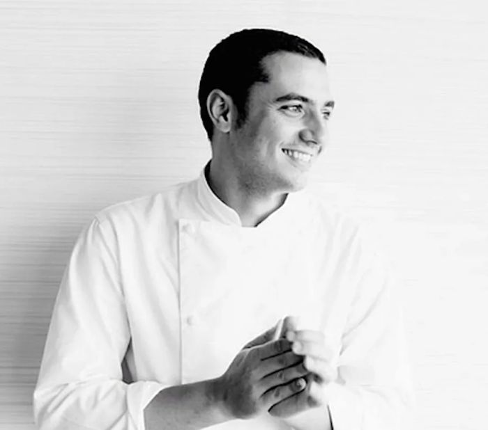 Chef Julien Royer, from Odette restaurant in Singapore.