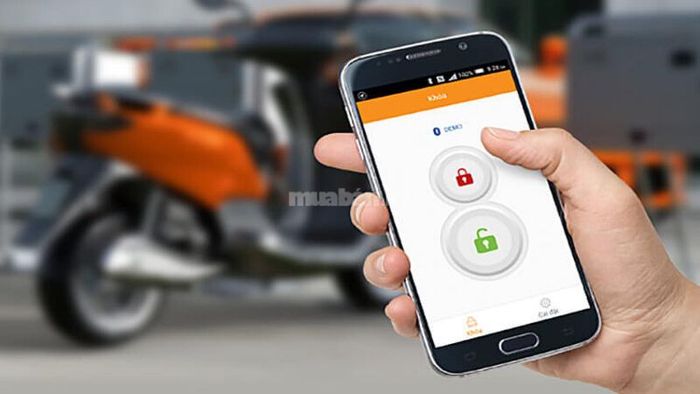 Mở Smartkey bằng điện thoại