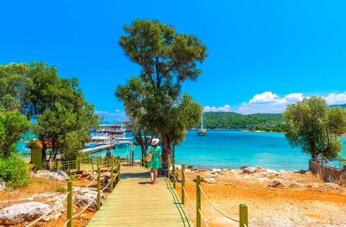Legend has it that Cleopatra once swam at Sedir Island.