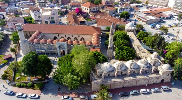 The city is home to a 16th-century mosque and a covered market, which was transformed from an ancient soup kitchen.