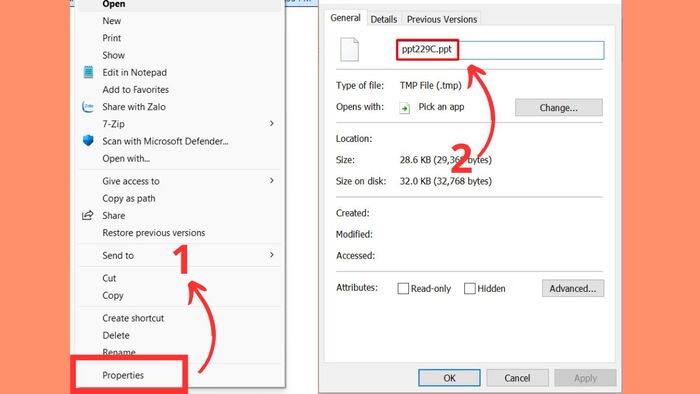 Khôi phục file PowerPoint chưa lưu