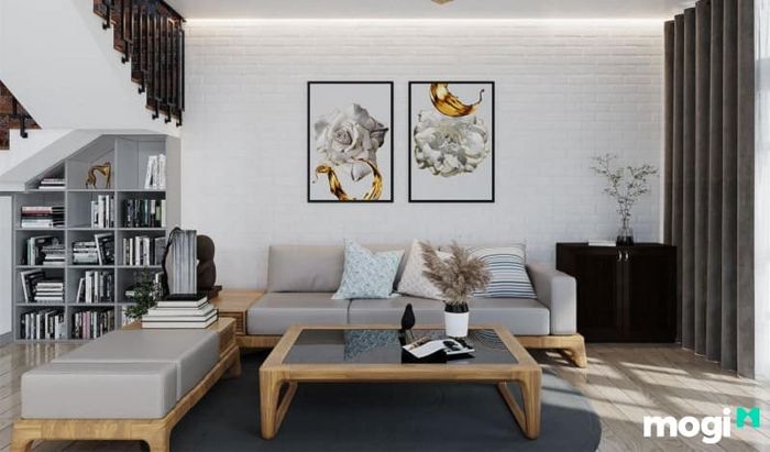 Nếu bạn thuộc mệnh Kim, gạch ốp tường màu trắng hoặc ánh kim sẽ mang lại sự hài hòa, tài lộc và may mắn cho gia chủ.