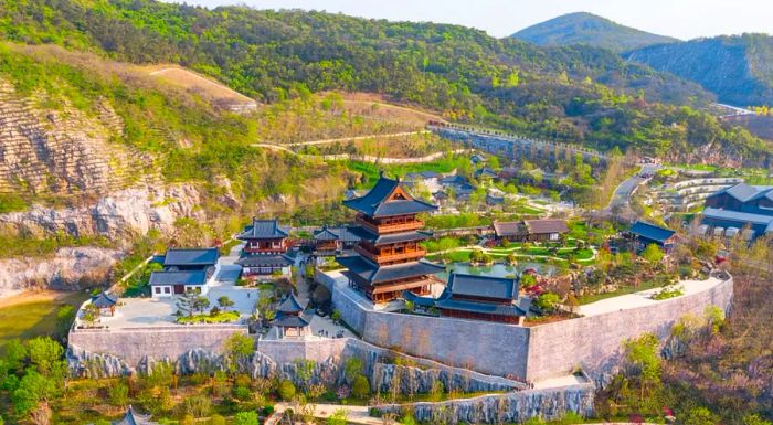 Nanjing's Garden Expo Park features a stunning array of traditional Jiangsu-style gardens, a perfect showcase of the region’s horticultural beauty.