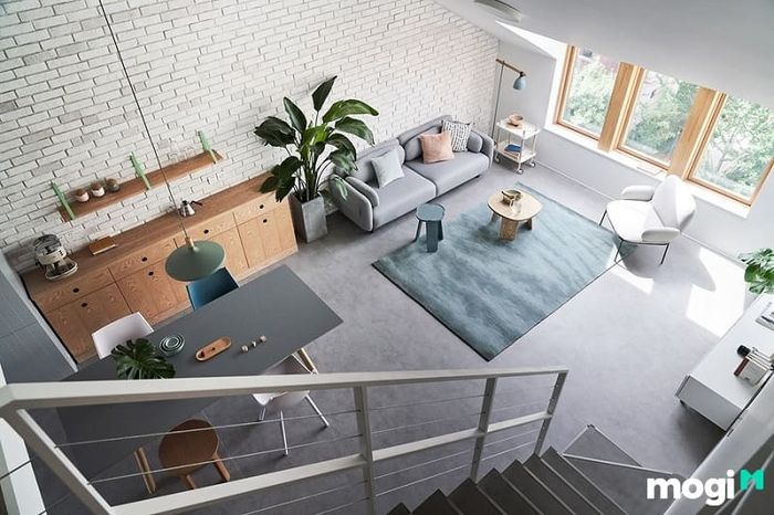 Việc sử dụng gạch ốp tường không chỉ là một cách để trang trí mà còn là phương tiện thể hiện gu thẩm mỹ của gia chủ, tạo nên dấu ấn riêng biệt trong không gian phòng khách.