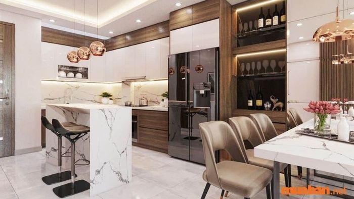 Đặt bếp gần phòng thờ là điều không nên làm, vì khu vực bếp chứa nhiều năng lượng xấu từ quá trình nấu nướng.