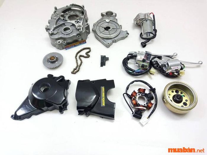 Cấu tạo của bộ đề xe máy