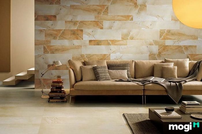 Khi phối màu gạch, bạn chỉ nên sử dụng tối đa ba màu sắc khác nhau để không làm cho không gian trở nên quá rối rắm.