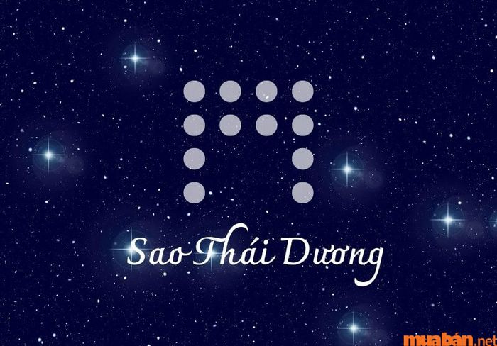 Sao Thái Dương trong cung Điền Trạch