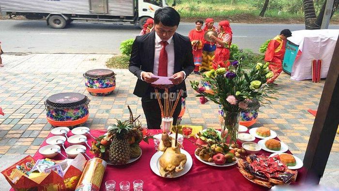 Trang phục khi cúng thổ công