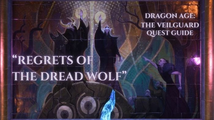 Bìa Hướng Dẫn Nhiệm Vụ “Regrets of the Dread Wolf” của Solas