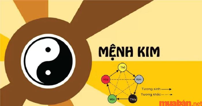 Mệnh Kim tương sinh và tương khắc với những mệnh nào?