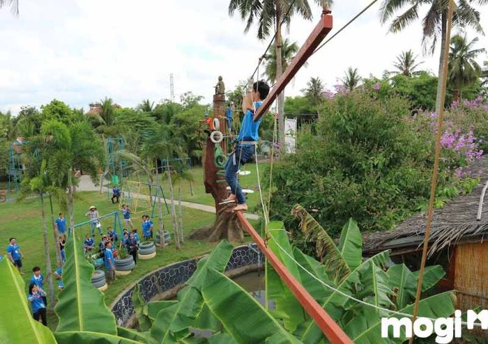Vườn trái cây Ba Cống tọa lạc tại vùng nông thôn thanh bình của Cần Thơ